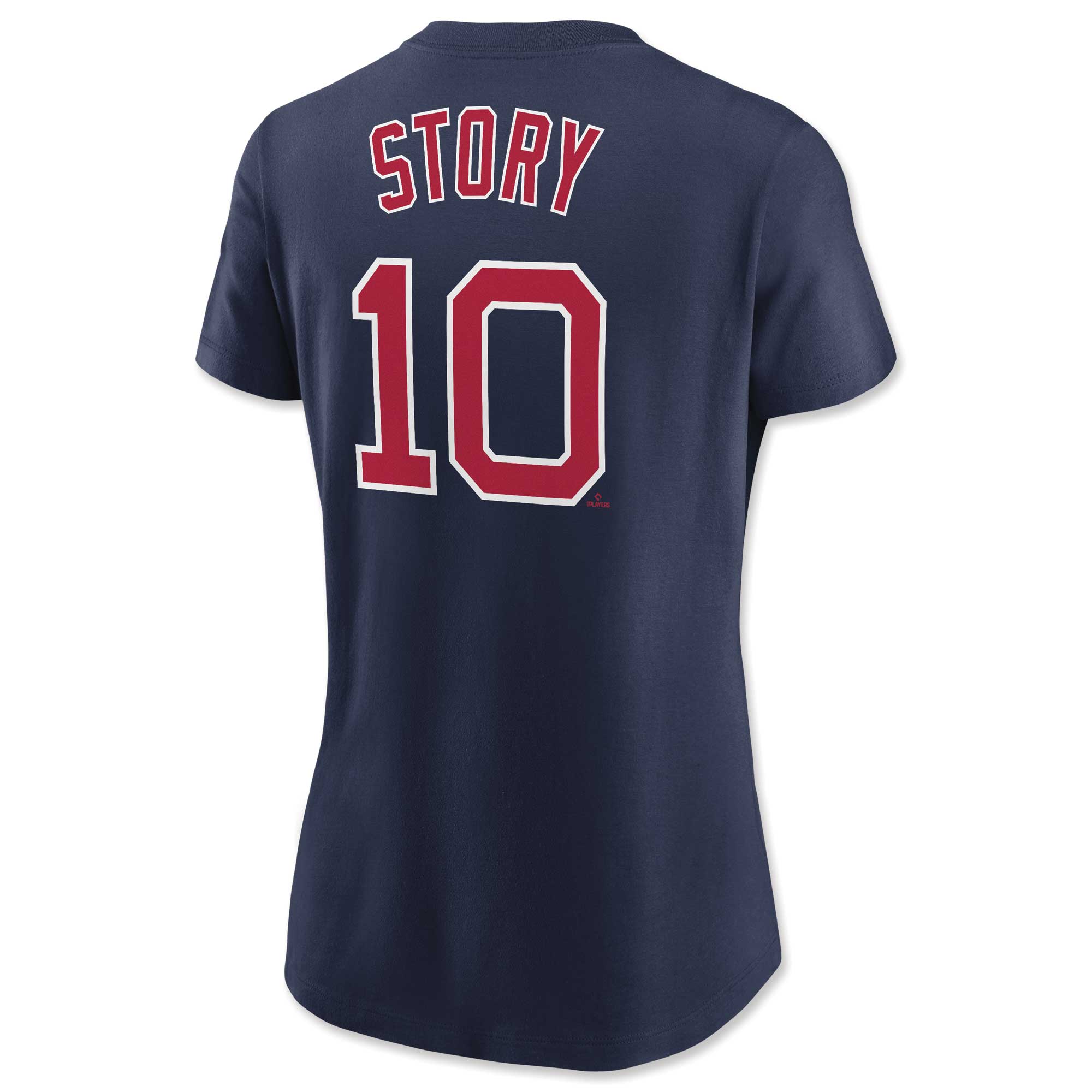 Ladies Nike Player T-Shirt - Story #10 - Navy