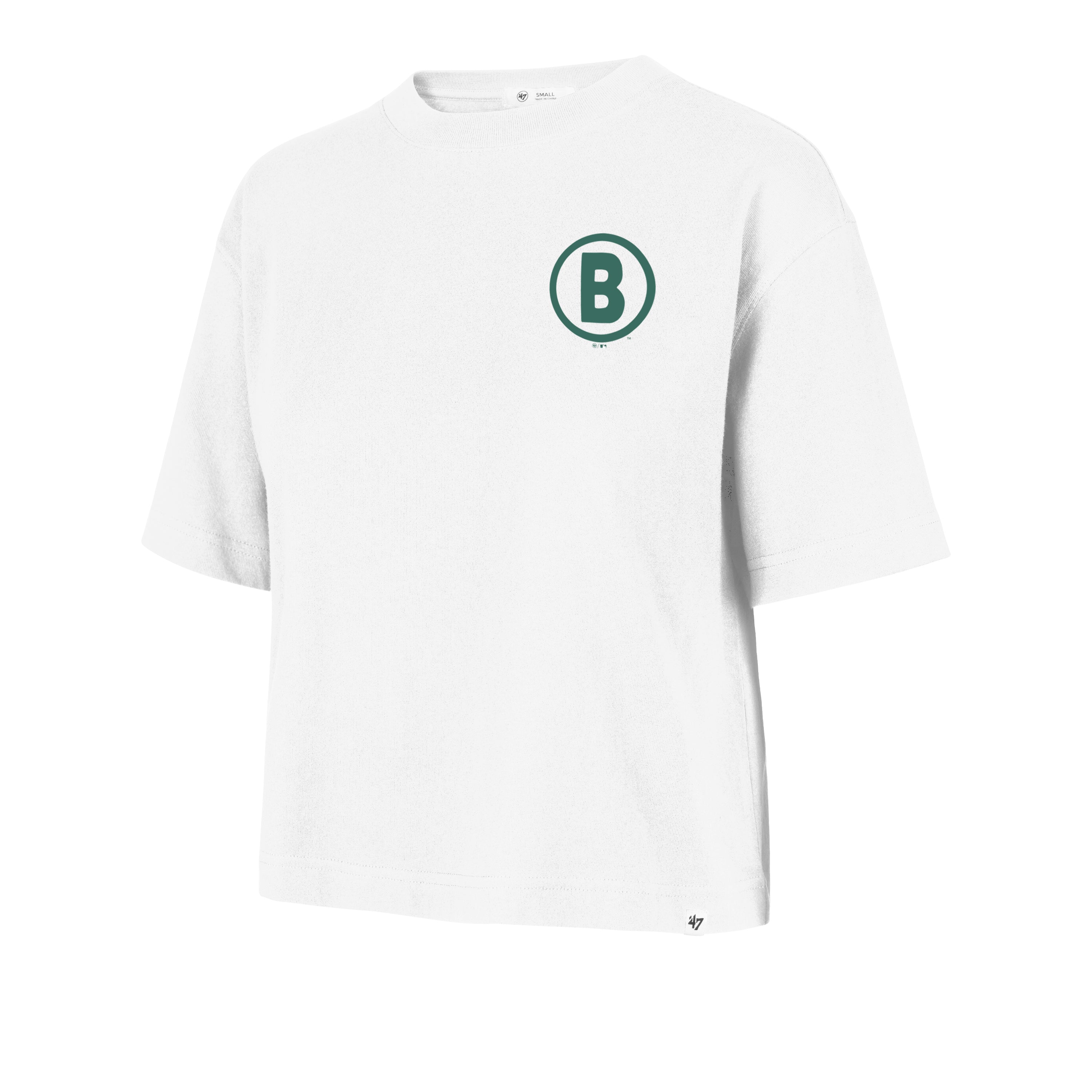Ladies 47 25 City Connect Back Out Crop - White