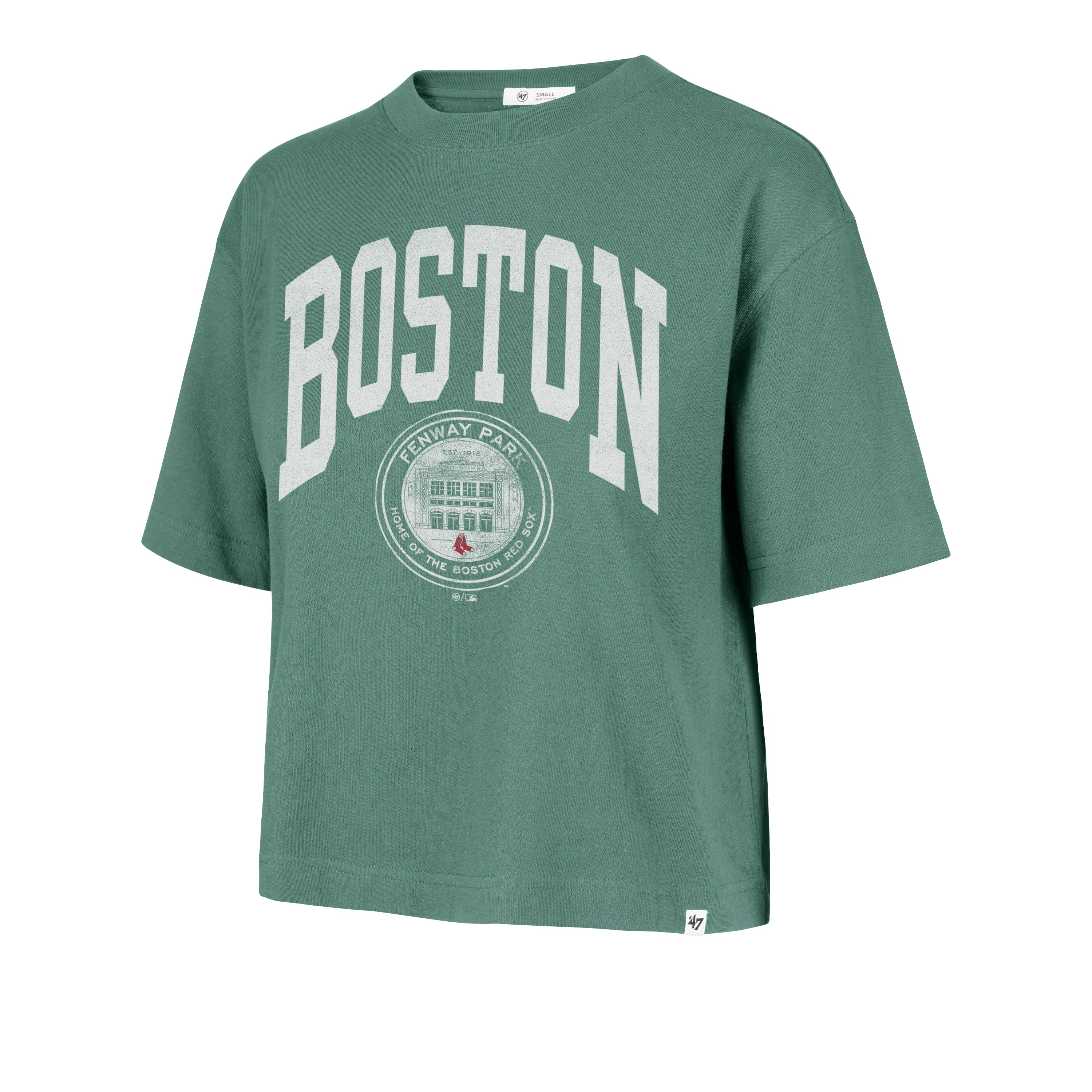 Ladies 47 Shale Crop T-Shirt - Fenway - Green
