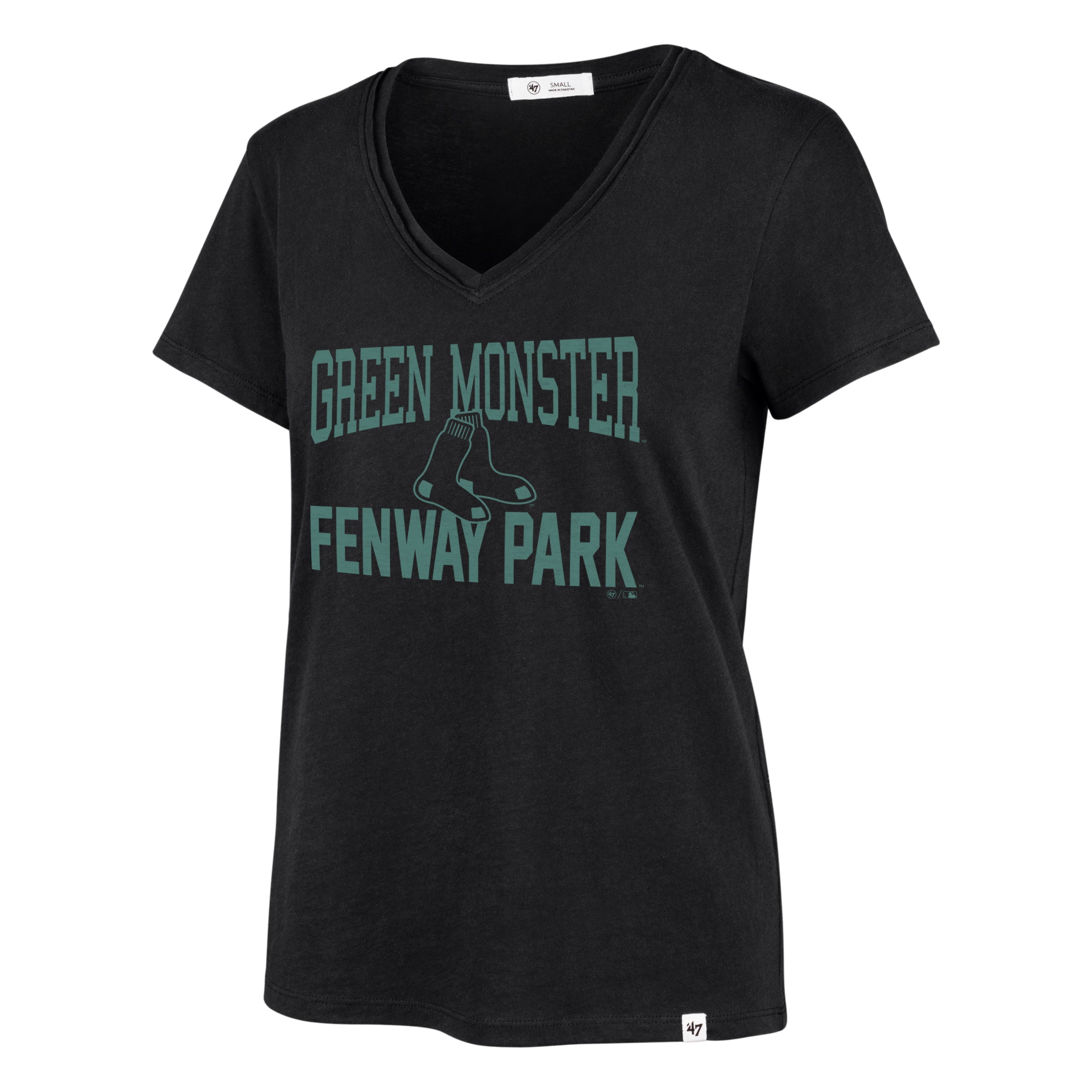 Ladies 47 Frankie V-Neck Tee - Black
