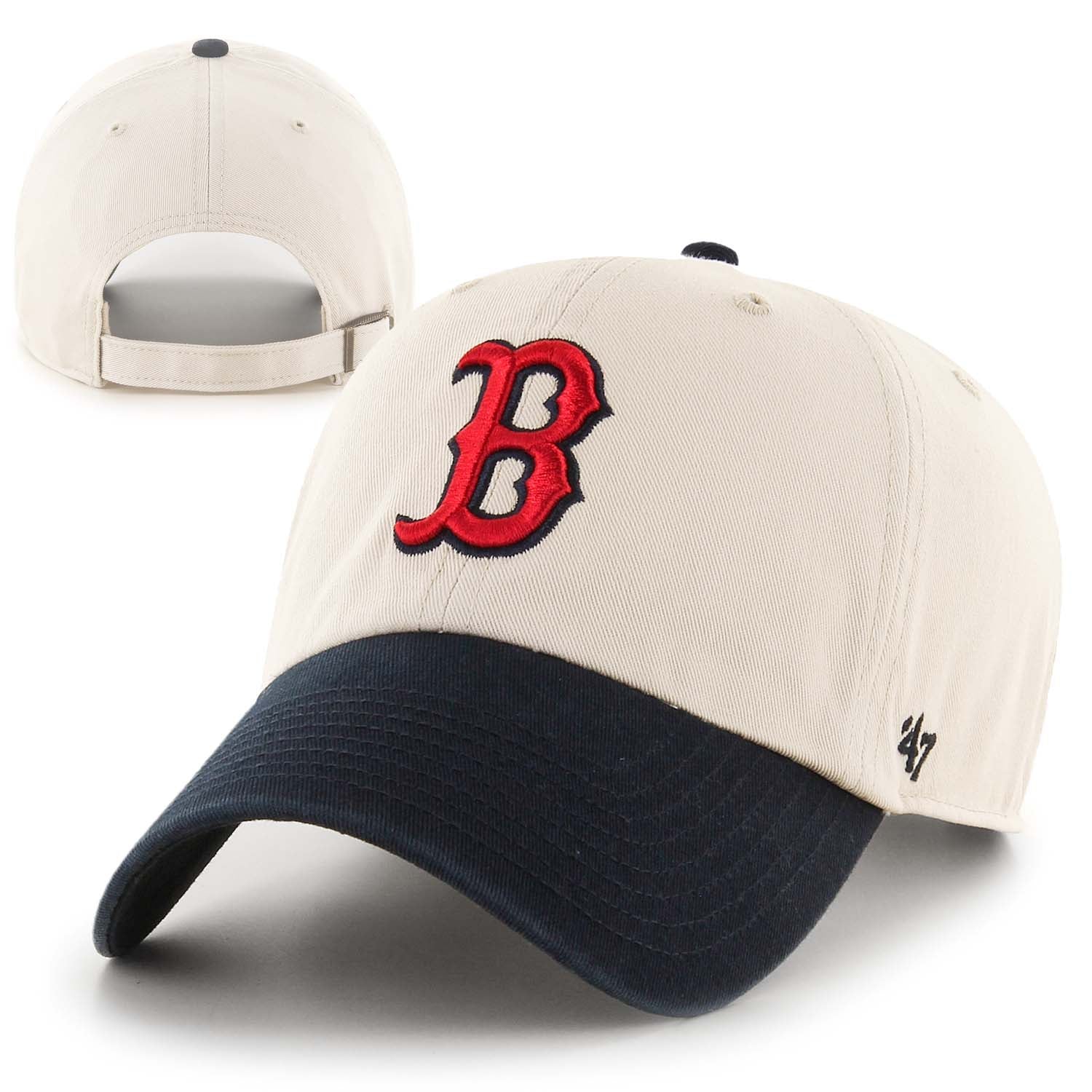 Boston Red Sox '47 Clean-Up - Natural/Navy