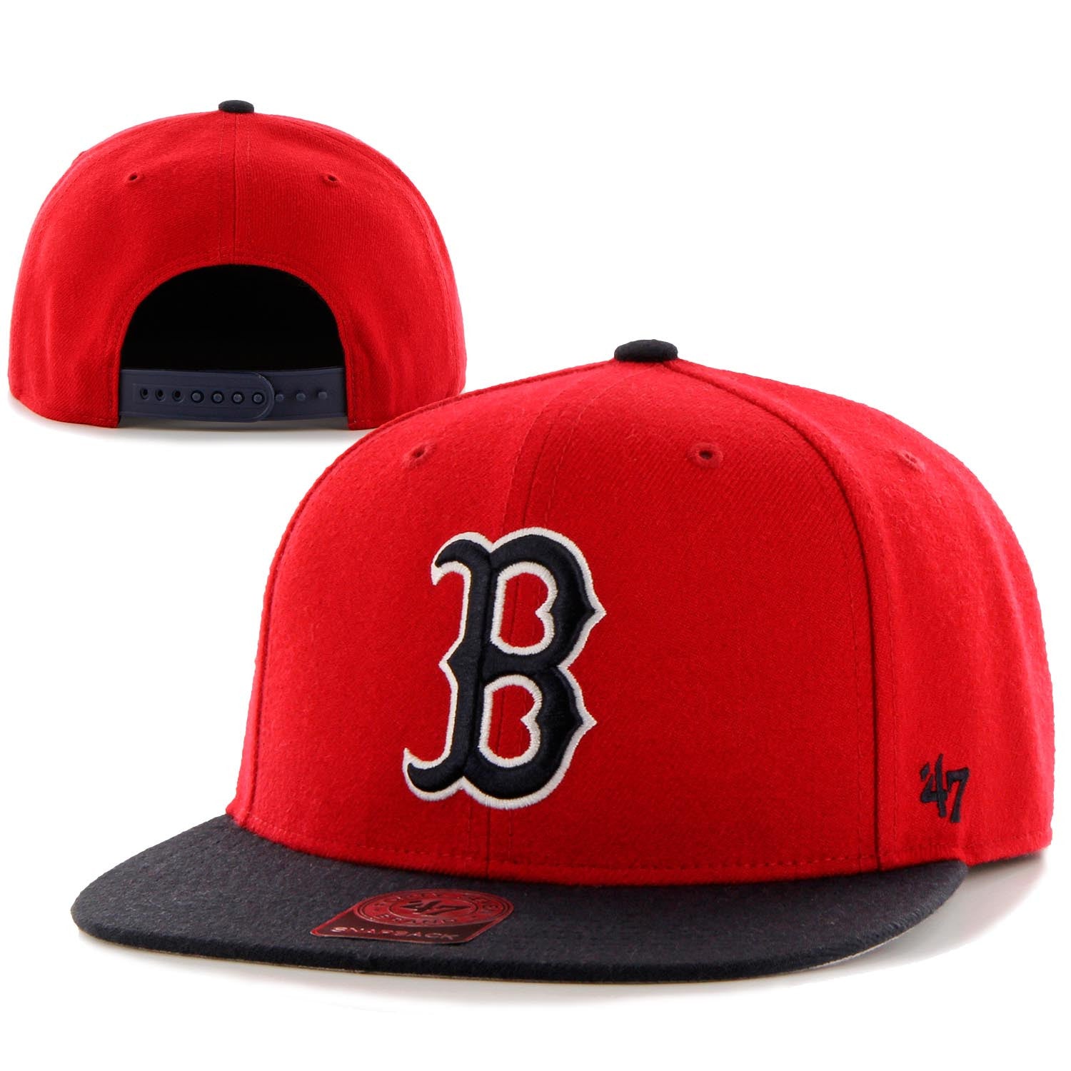 Boston Red Sox 47 Snapback - No Shot - Red/Navy