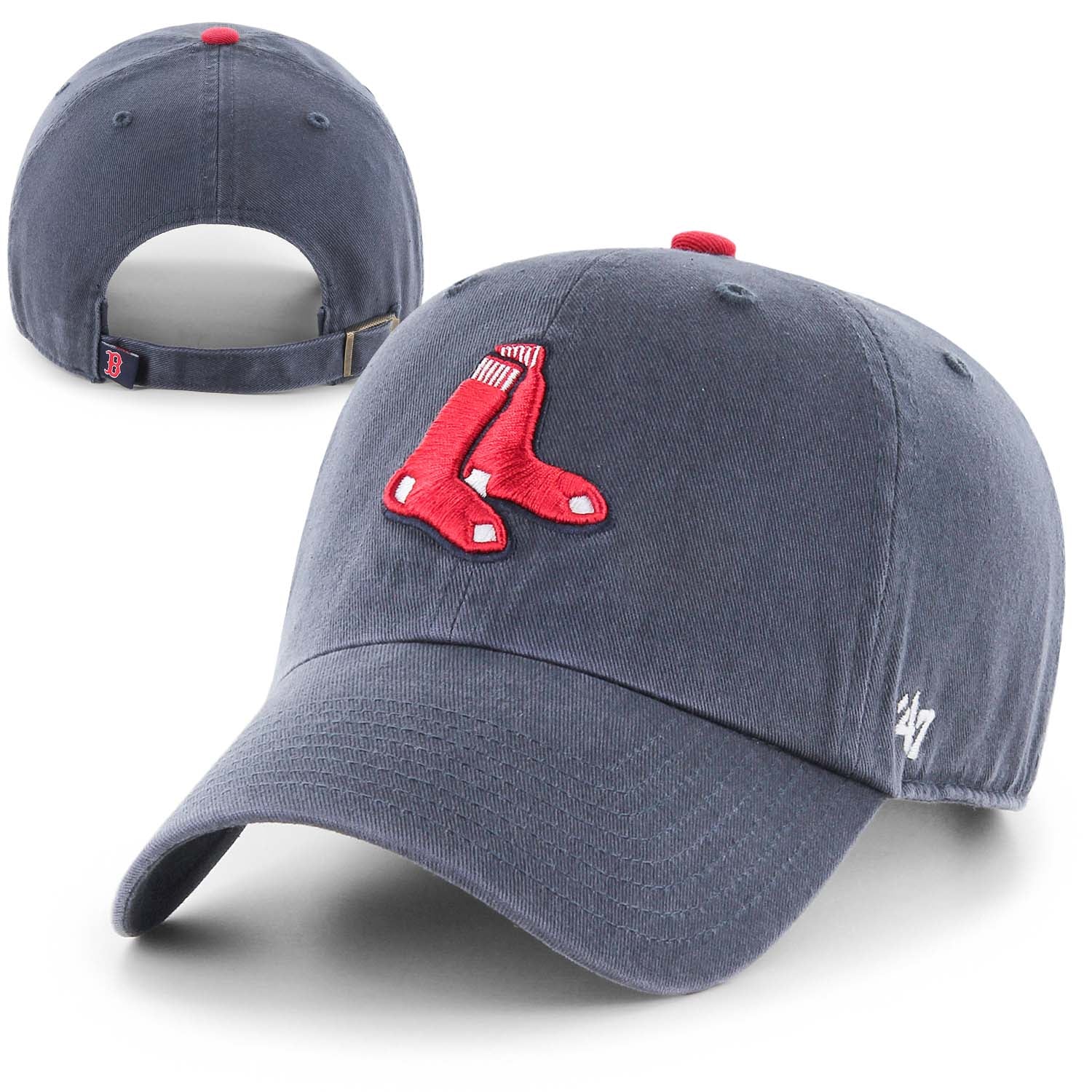 Boston Red Sox Classic Alternate 2 Sox logo Adjustable Garment Washed Hat