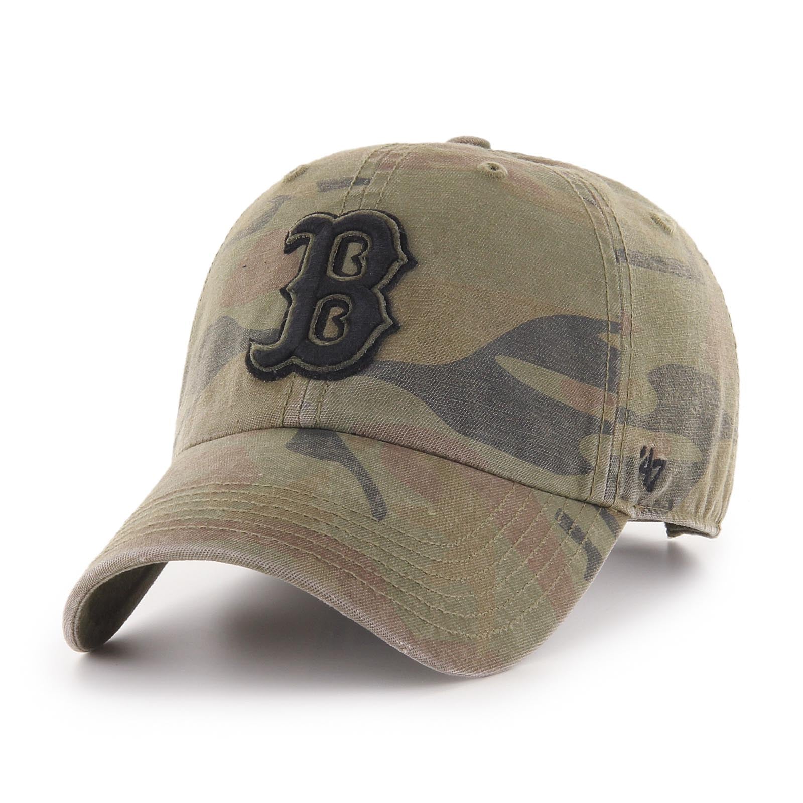 Boston Red Sox '47 Clean-Up - Movement - B Logo - Camo Side View