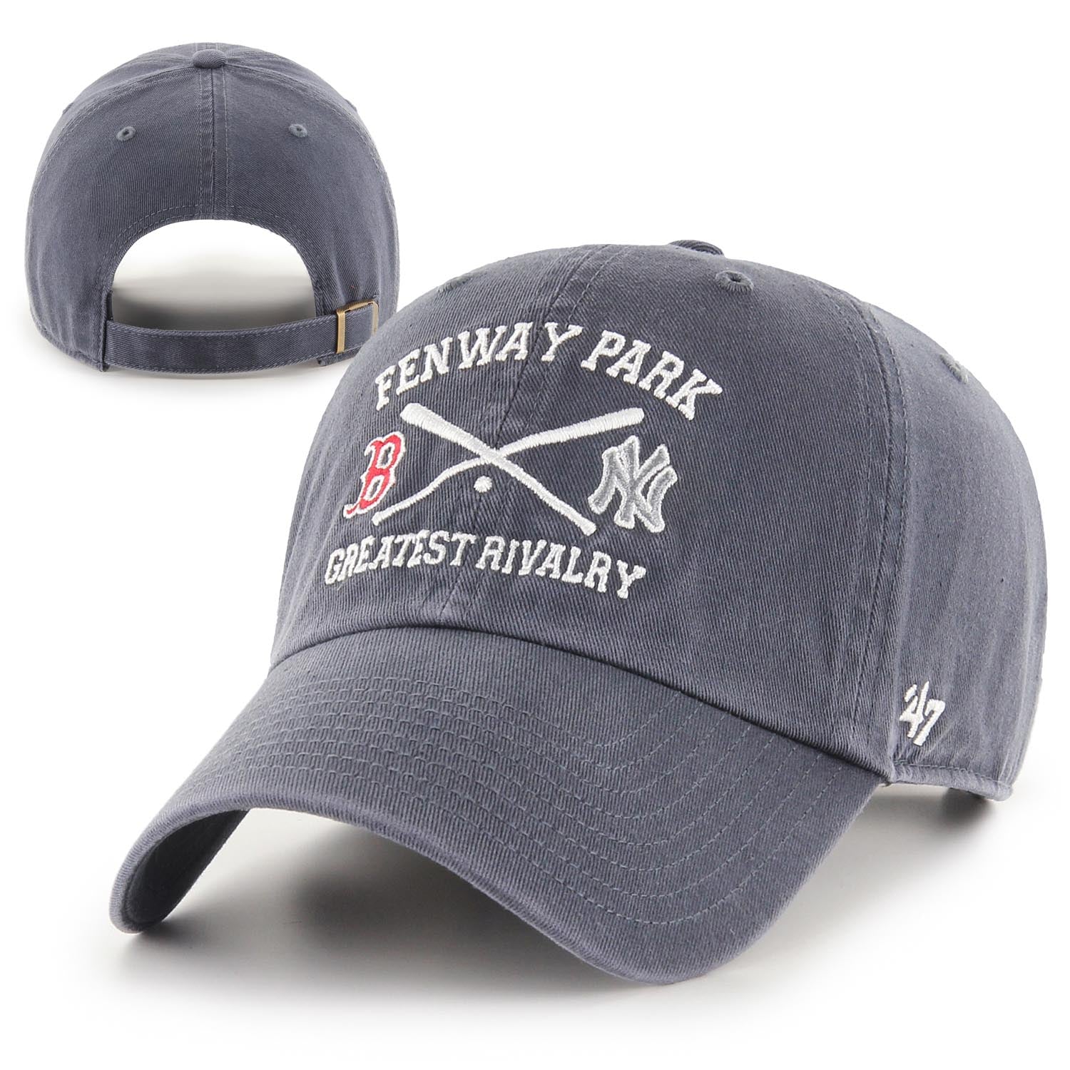 Boston Red Sox vs New York Yankees 47 Clean-Up - Rivalry - Crossbats hat