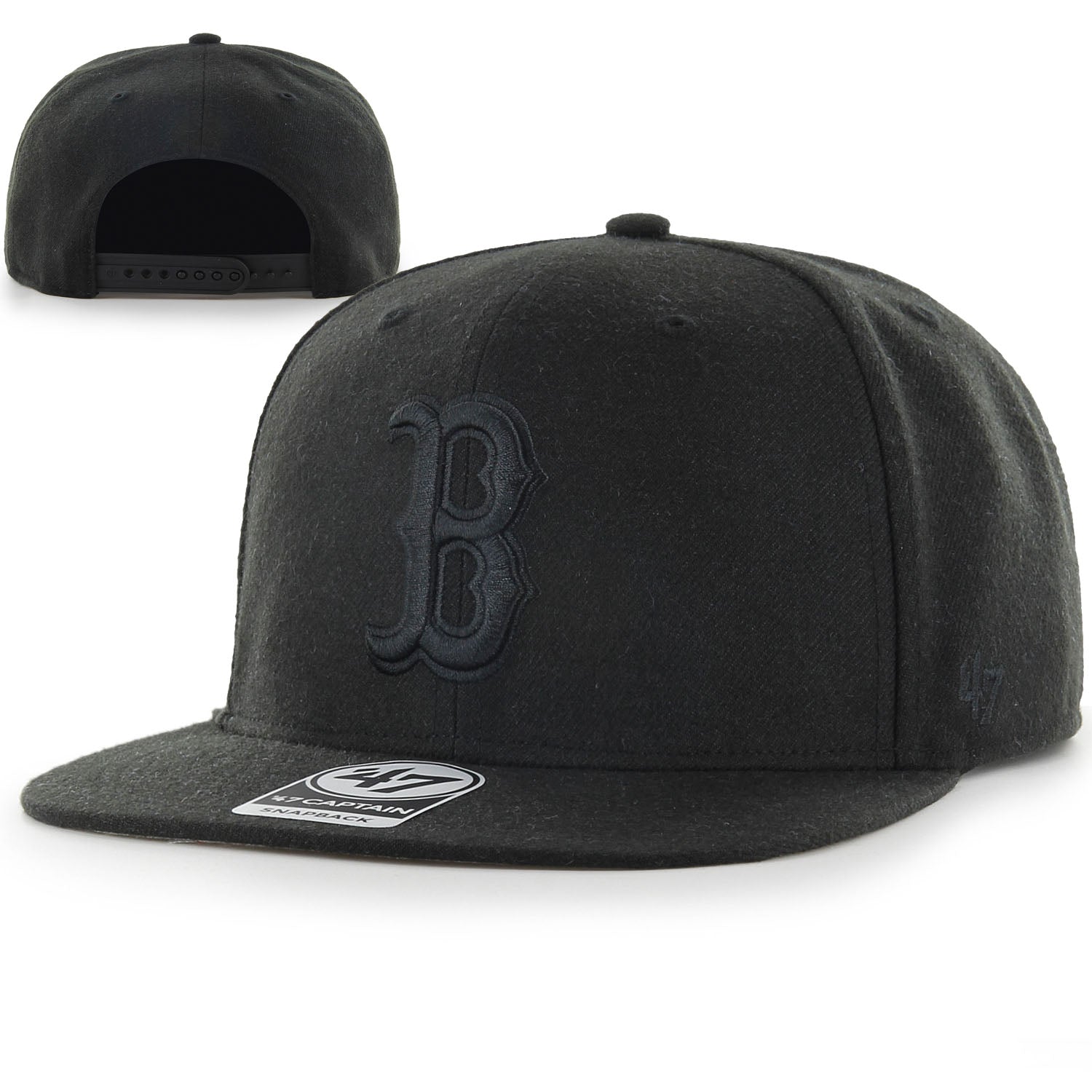 47 Snapback - No Shot - Black on Black