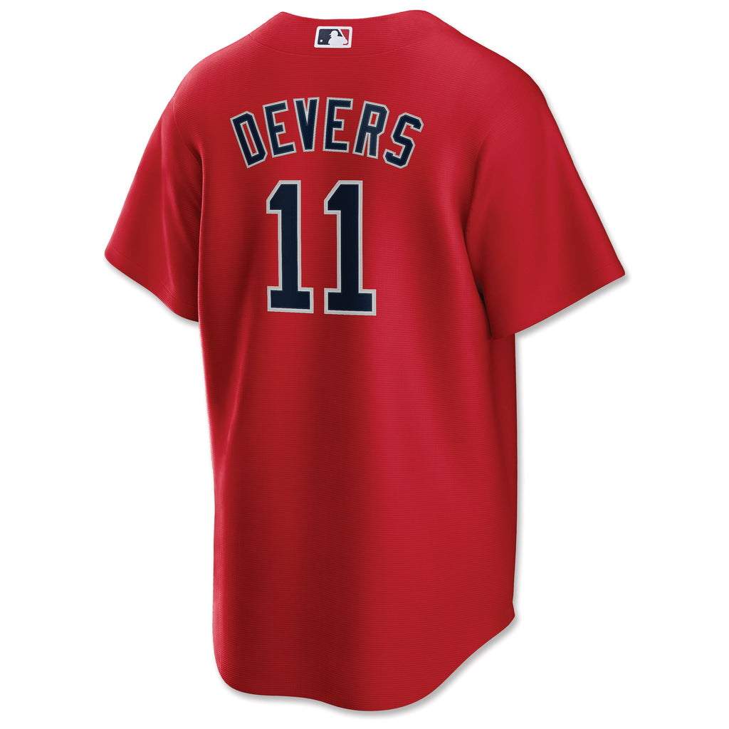 Nike Replica Home Alternate Jersey - Red - Devers –