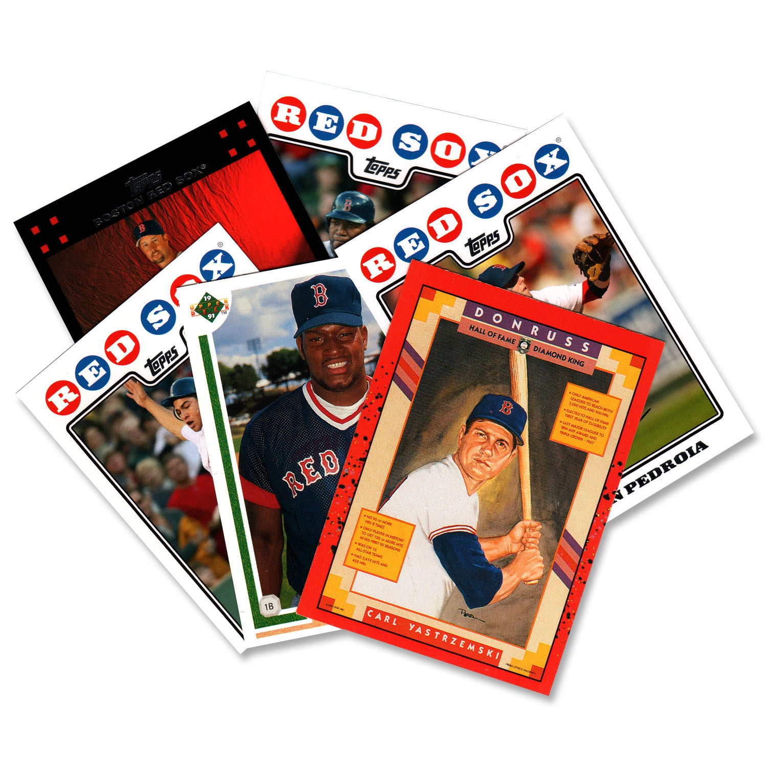 Baseball Cards - Red Sox 50 Pack