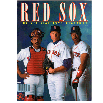 Boston Red Sox 1991 Yearbook