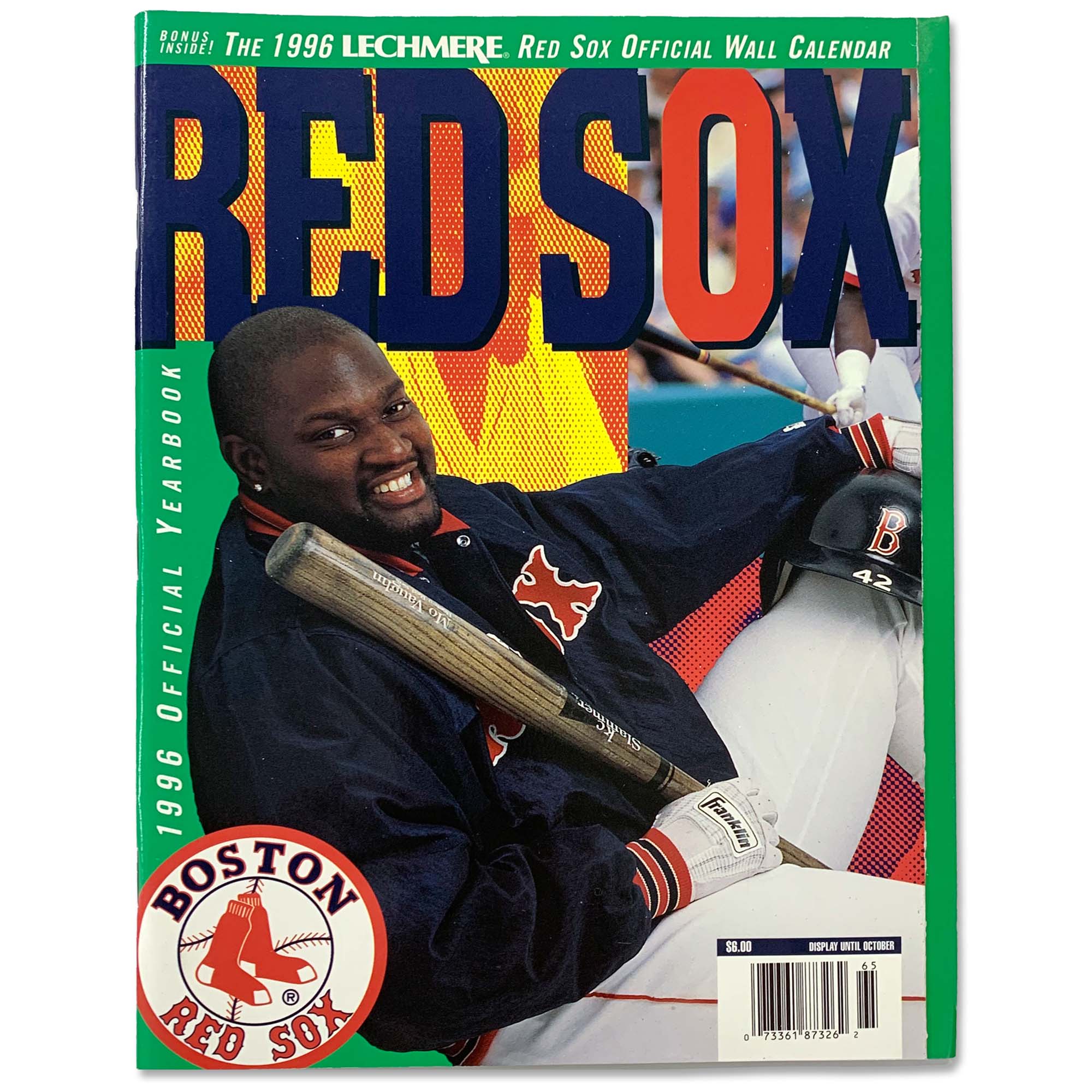 Boston Red Sox 1996 Yearbook