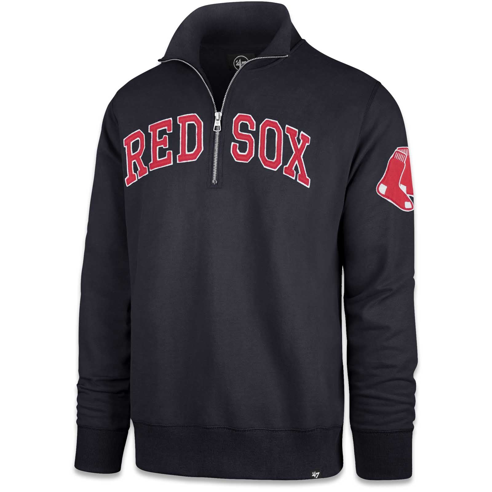 Boston Red Sox 47 Blitz 1/4 Zip Sweatshirt - Navy
