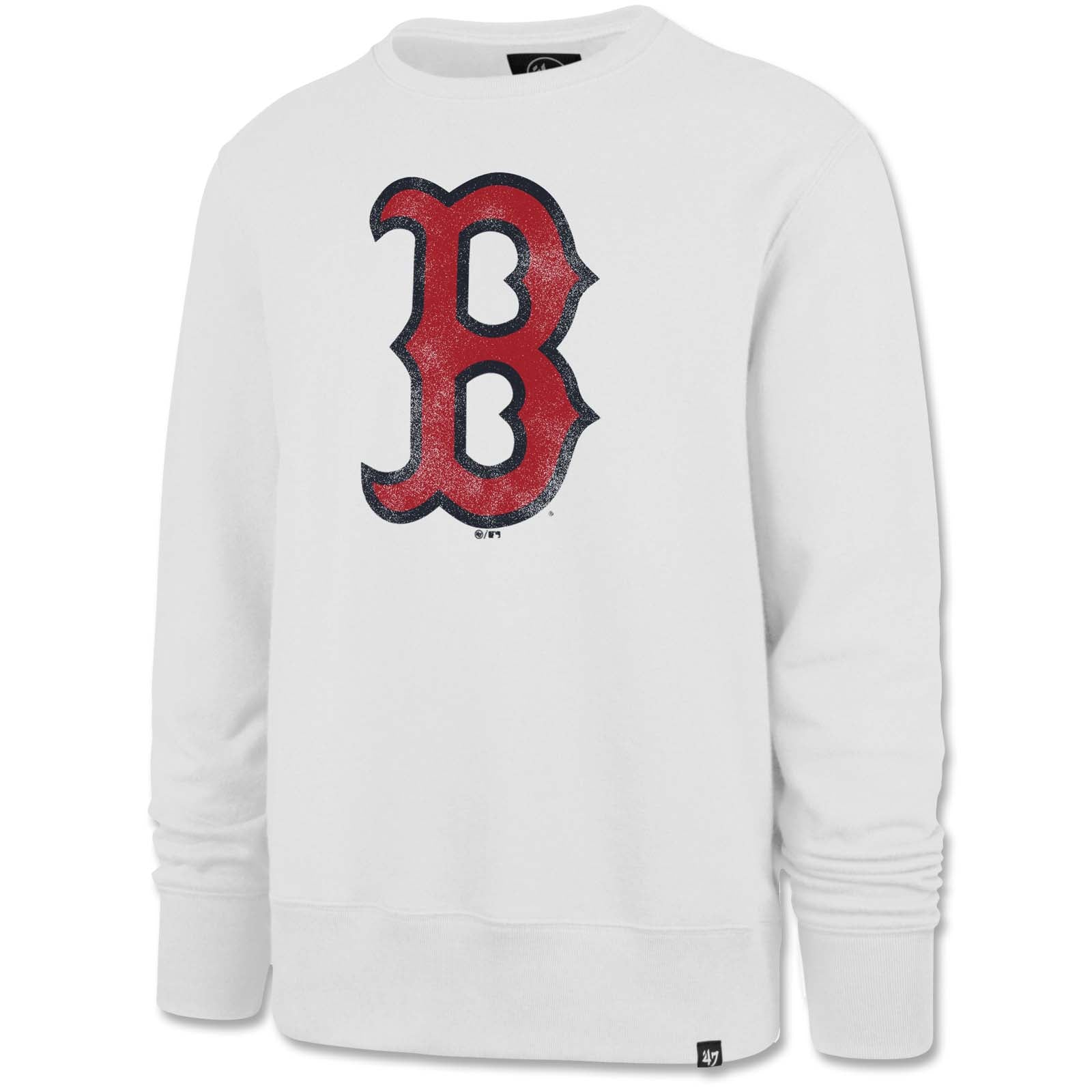 Boston Red Sox '47 Headline Crew Neck Sweatshirt - White Wash
