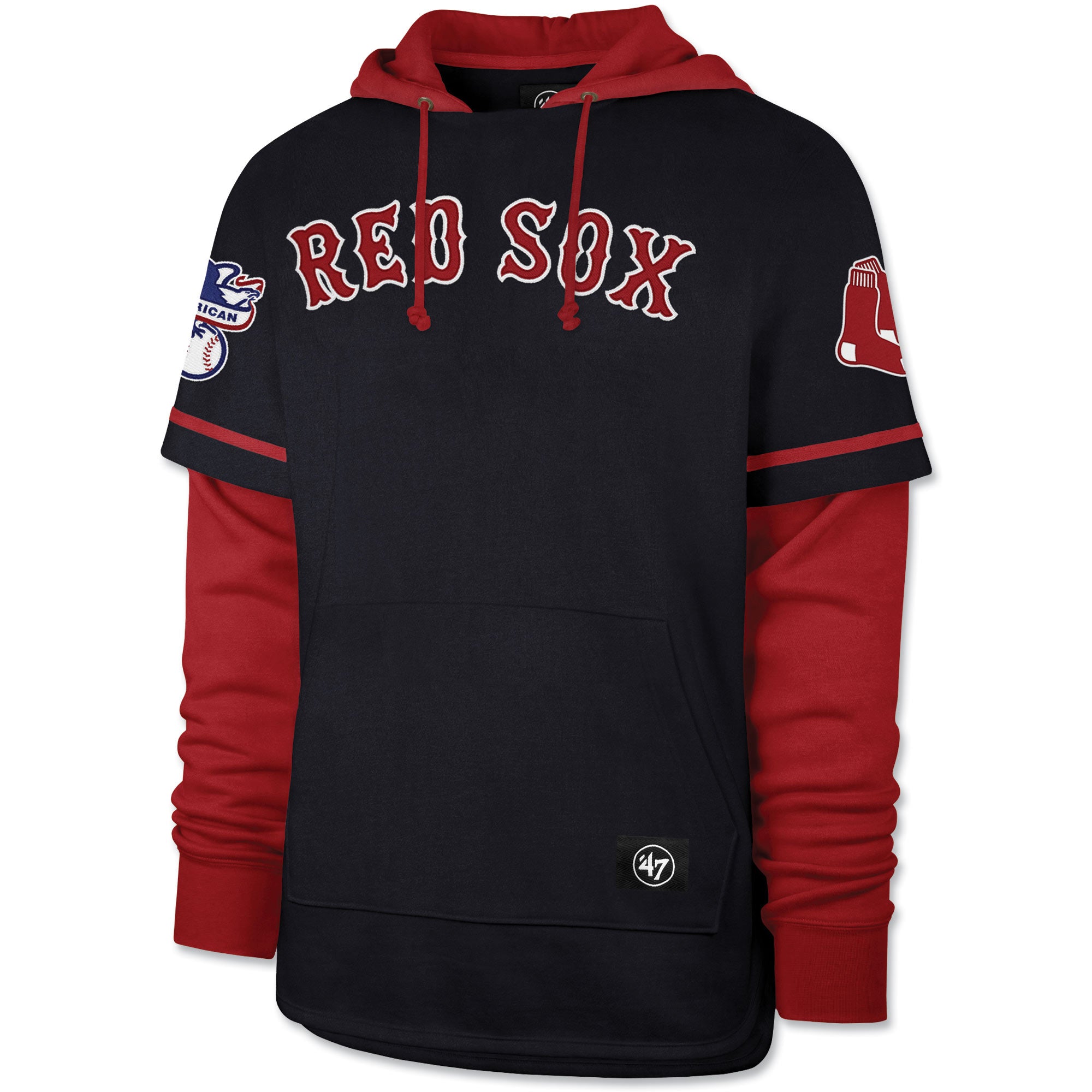 Boston Red Sox フリースフード付き Lサイズ red-boston-red-sox-
