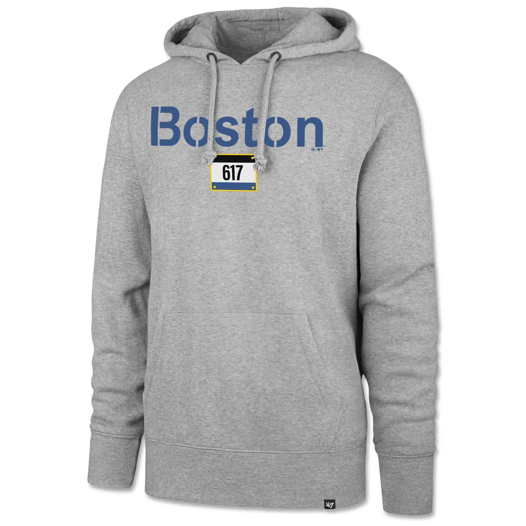 Boston Red Sox 47 City Connect Headline Hood - Slate.