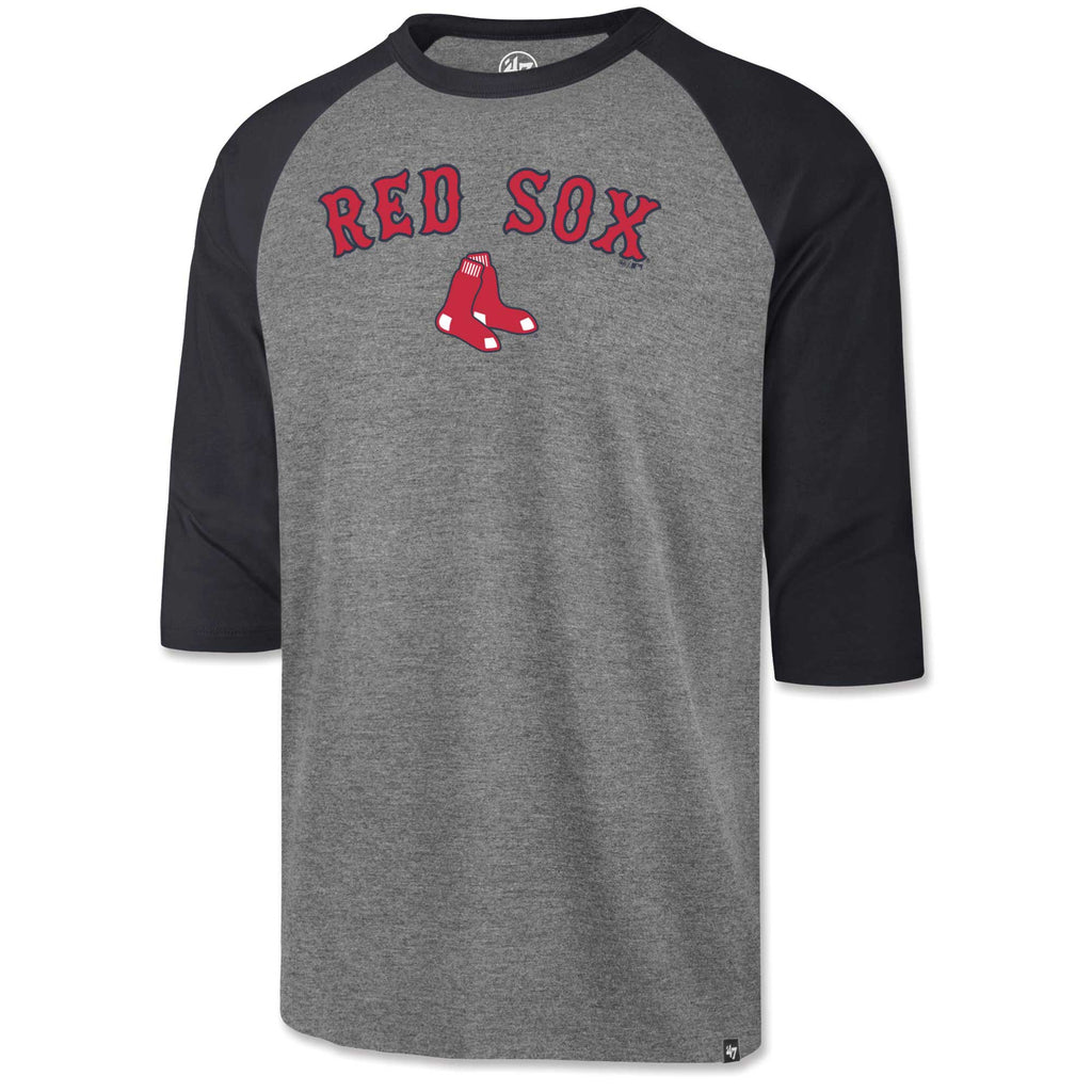47 3 4 Sleeve Baseball T Shirt Tackle Ash Navy