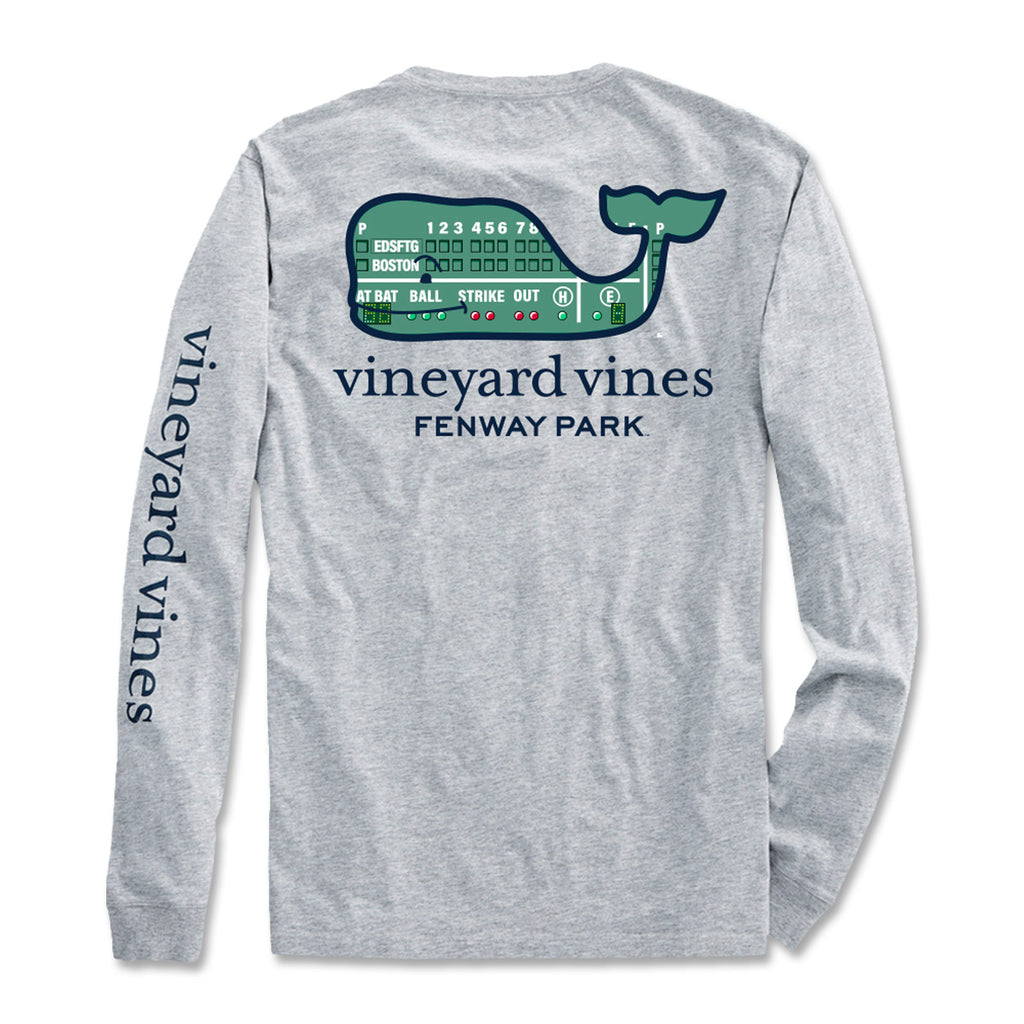 Green Monster Vineyard Vines Long Sleeve - Grey –