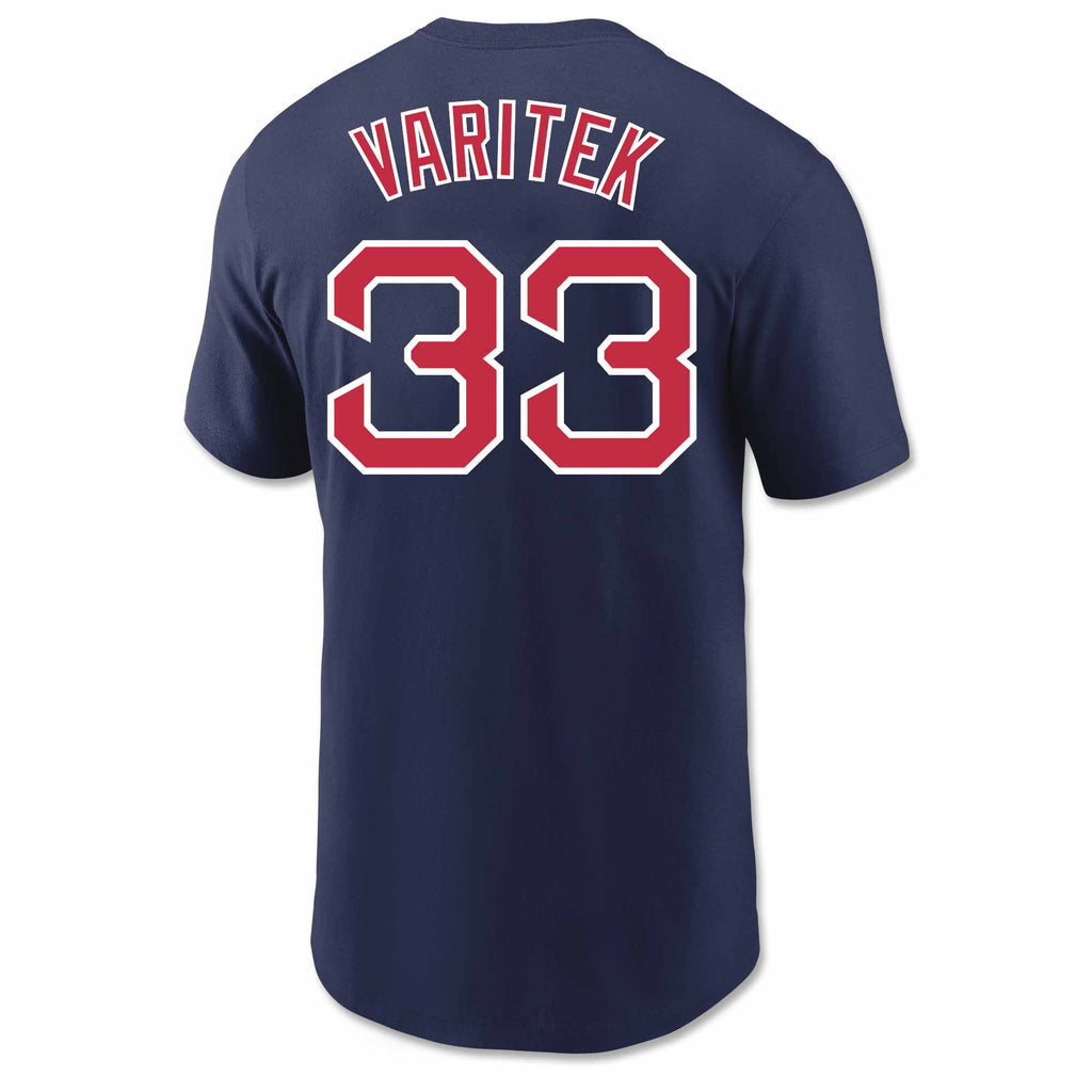 Boston Red Sox Button-Up Baseball Jersey - Navy