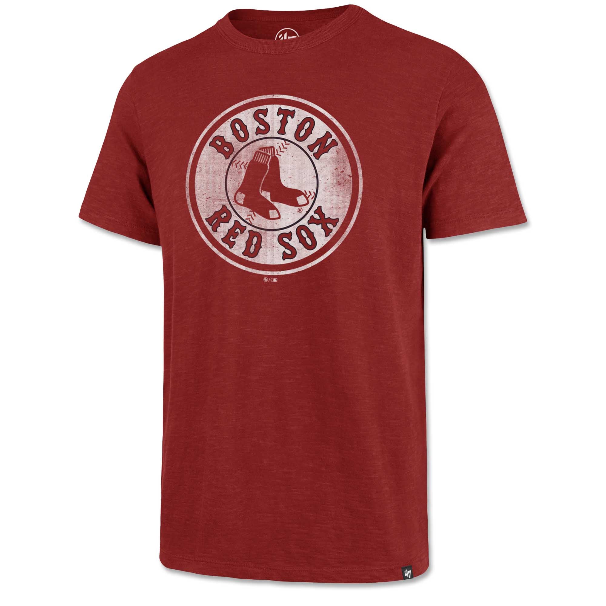 47 Circle Logo Grit Scrum T-Shirt - Red