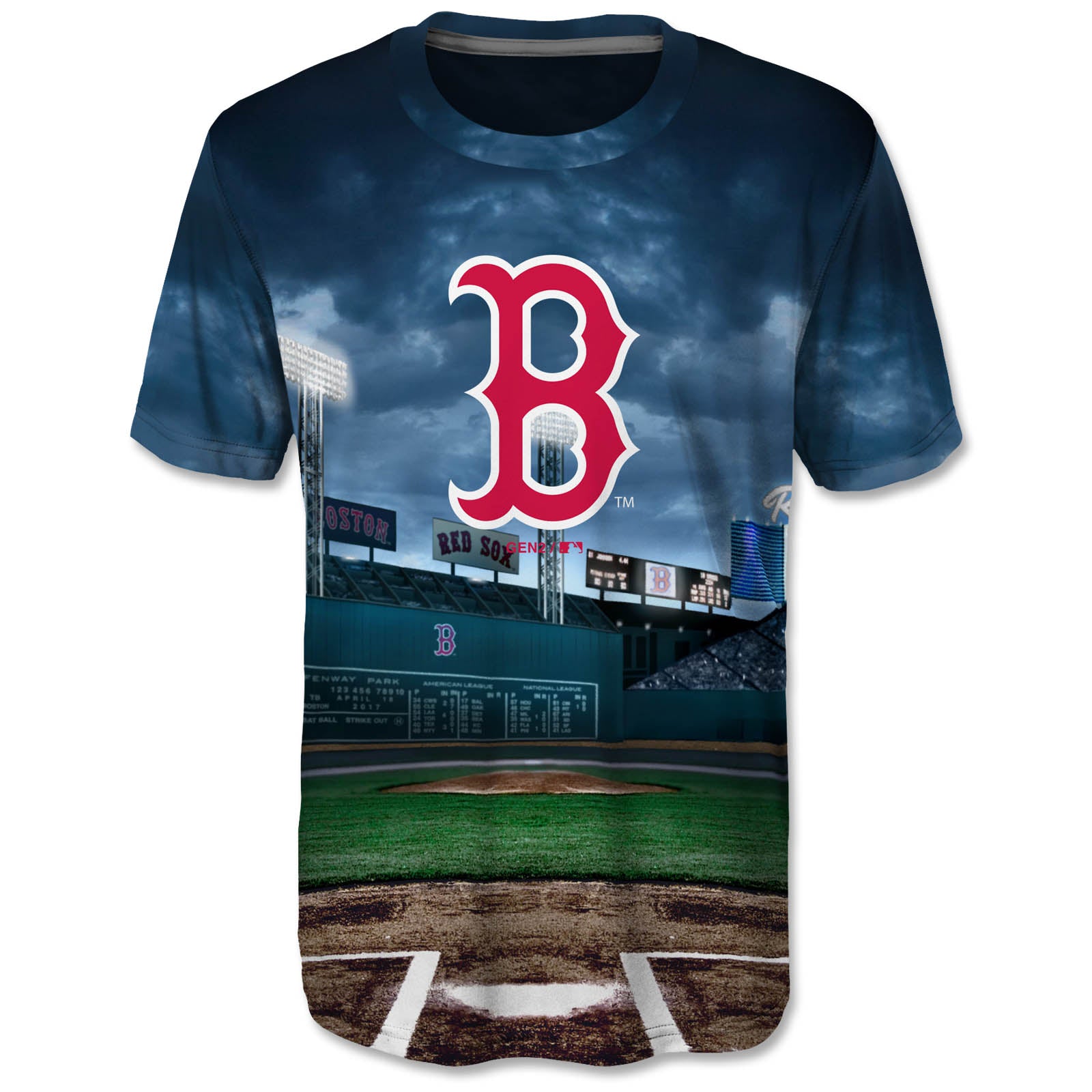Youth Night Game Field Synthetic Tee