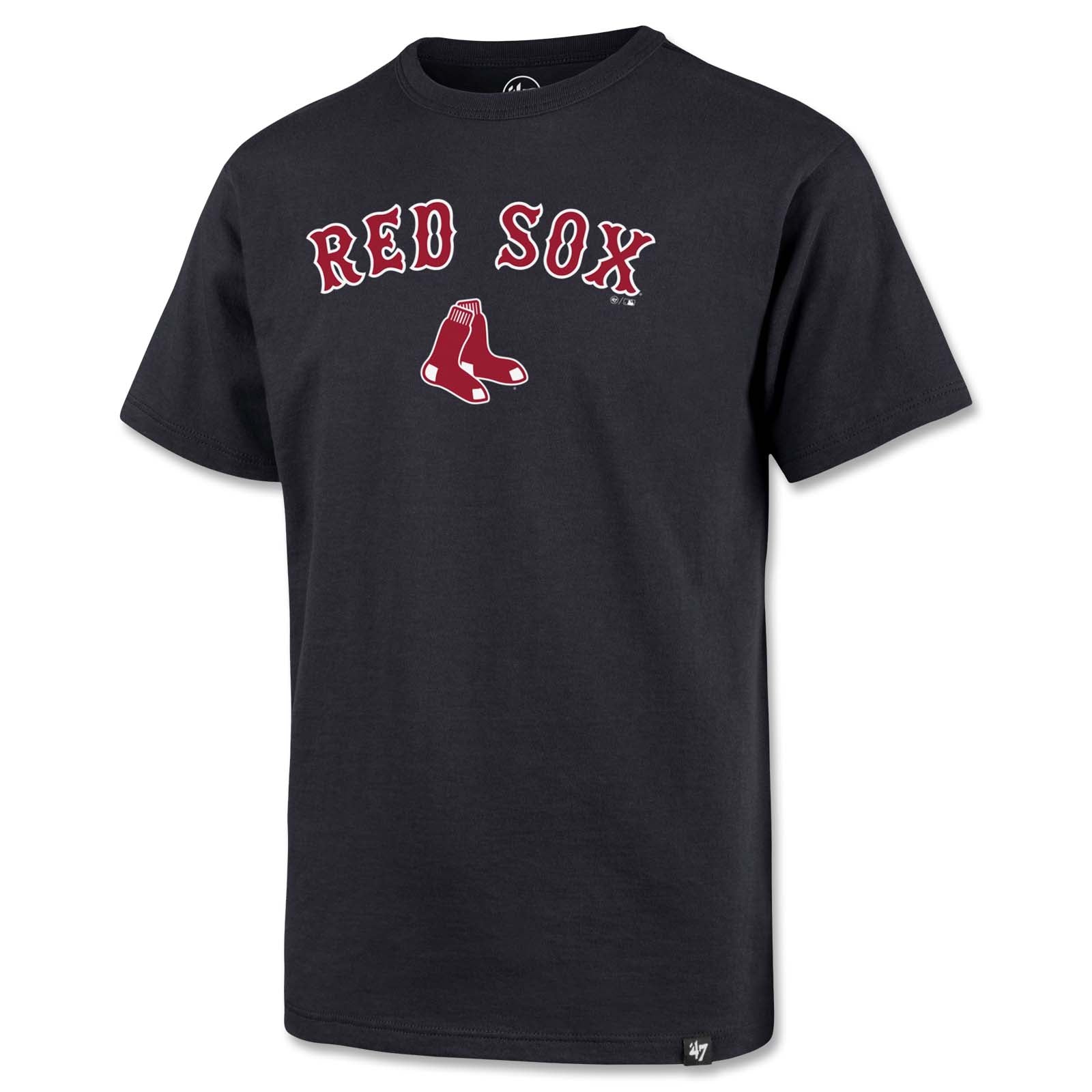 Boston Red Sox 47 Youth Impact Tee - Navy Tackle.