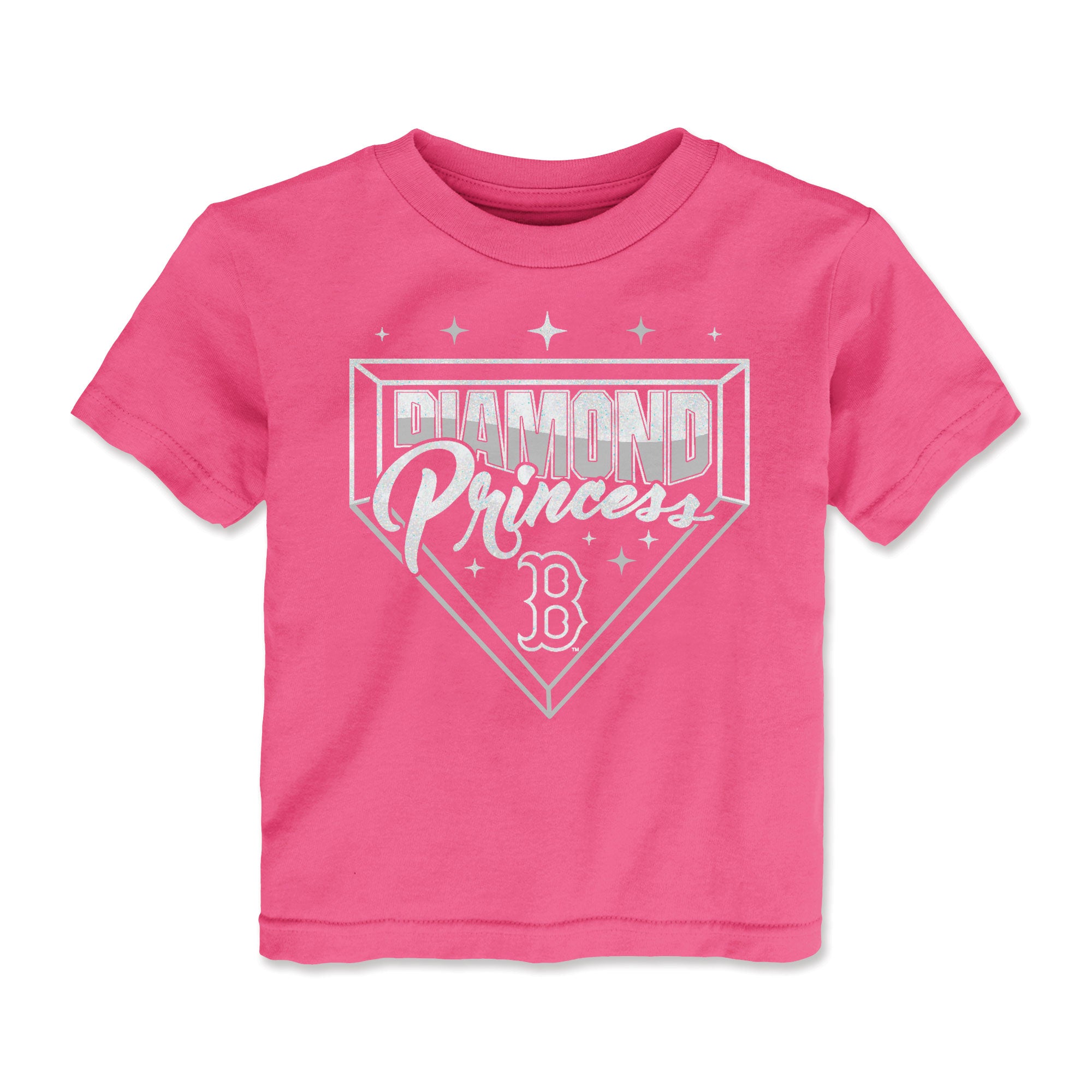 Toddler Diamond Princess T-Shirt - Pink
